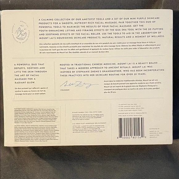 The Tranquility AmethystSkincare Set